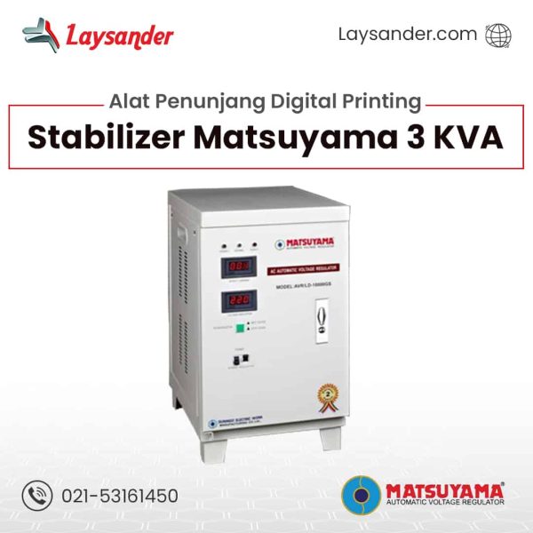 Stabilizer Matsuyama 3 KVA 1 - Laynsander