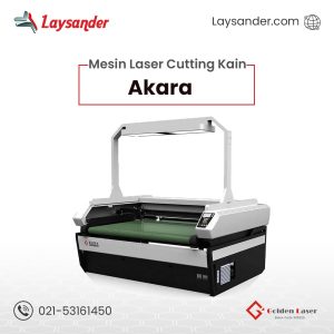 Mesin Laser Cutting Kain Akara Laysander