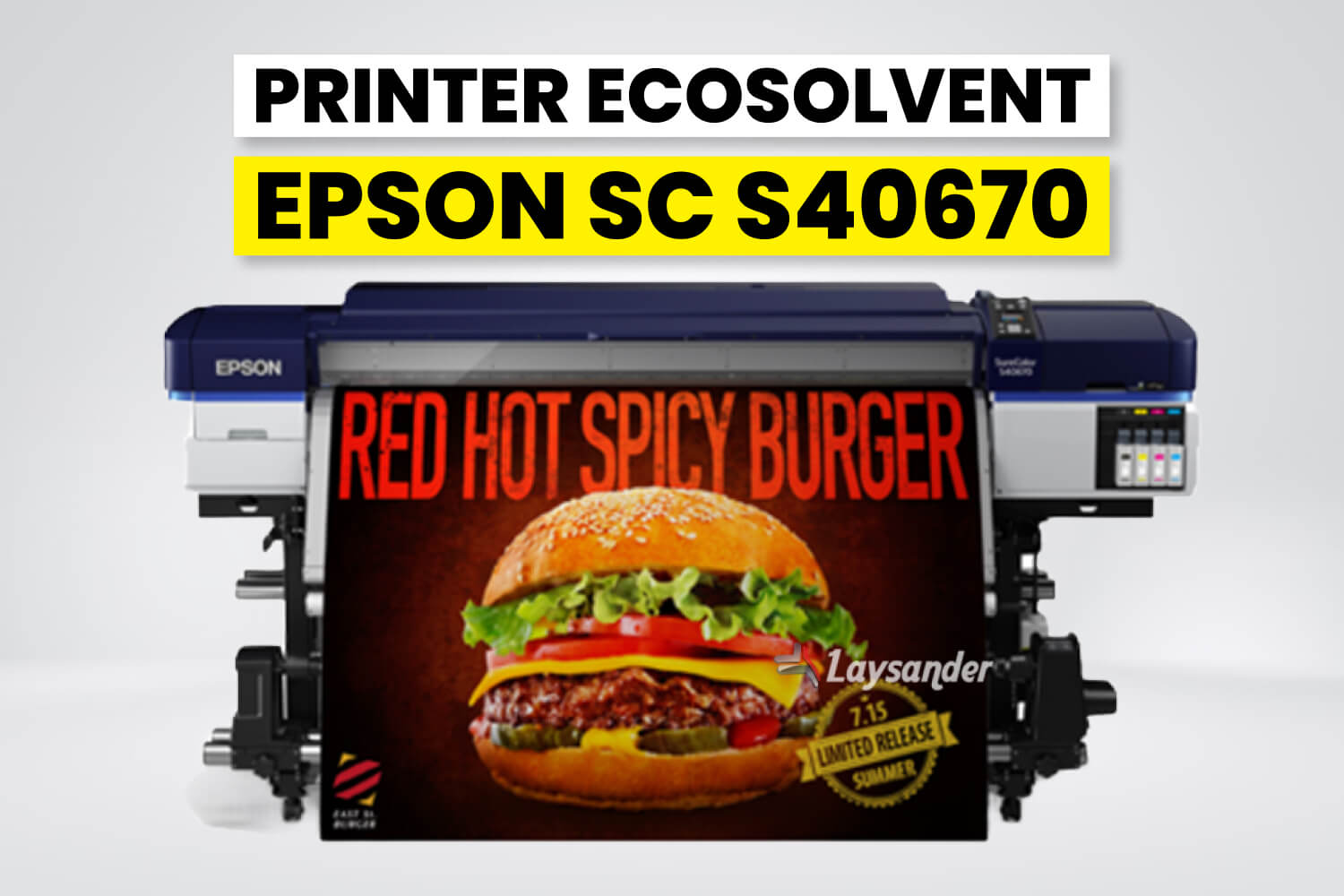 Printer Ecosolvent Epson Surecolor Sc-S40670