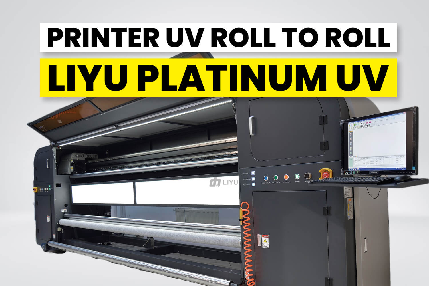 Printer Uv Roll To Roll Liyu Platinum Uv