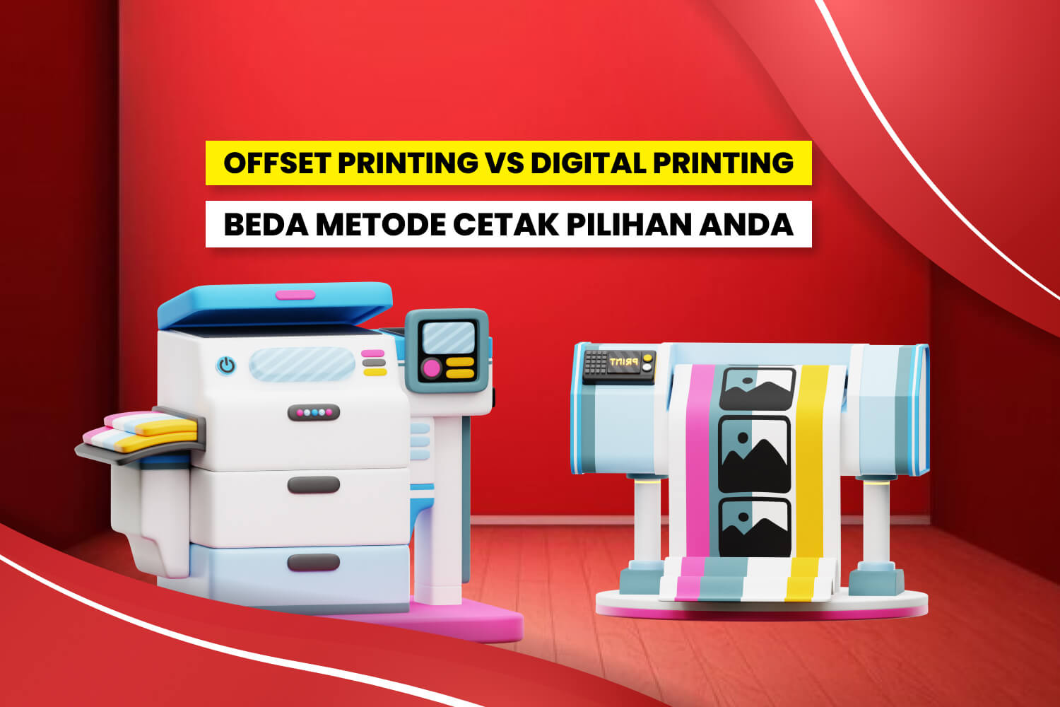 Digital Printing Vs Offset Printing: Paling Untung Mana?