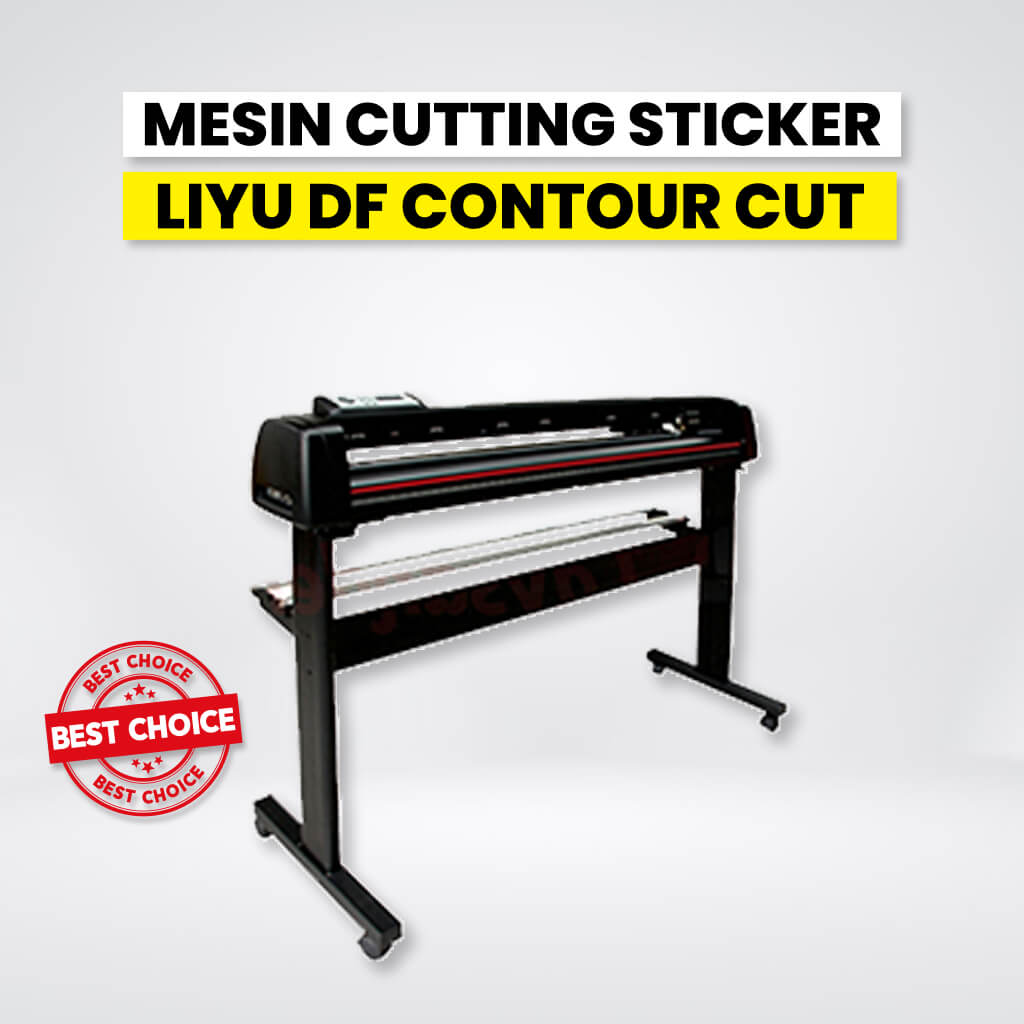 Mesin Cutting Sticker Liyu Df 631 Dengan Fungsi Contour Cut Otomatis