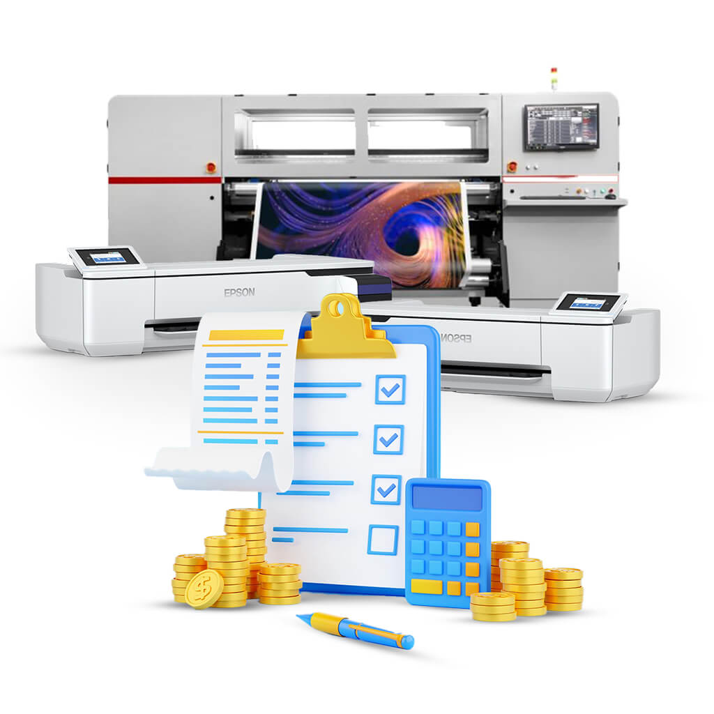 Mesin Digital Print Dengan Biaya Awal Dan Operasional