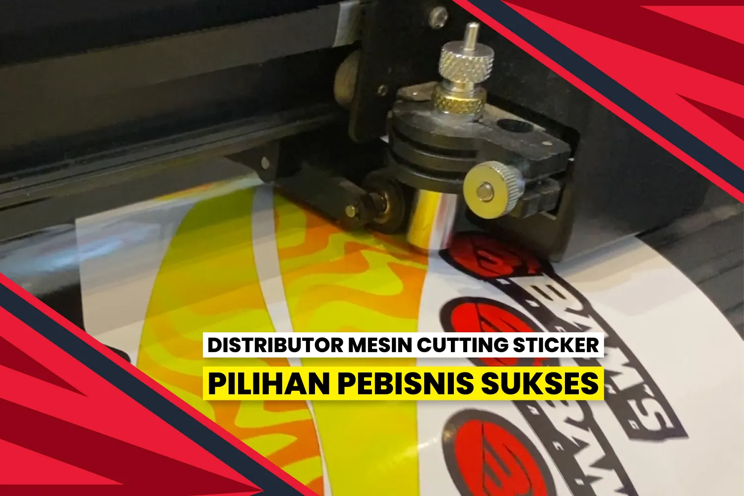 Distributor Mesin Cutting Sticker Terpercaya Di Indonesia.