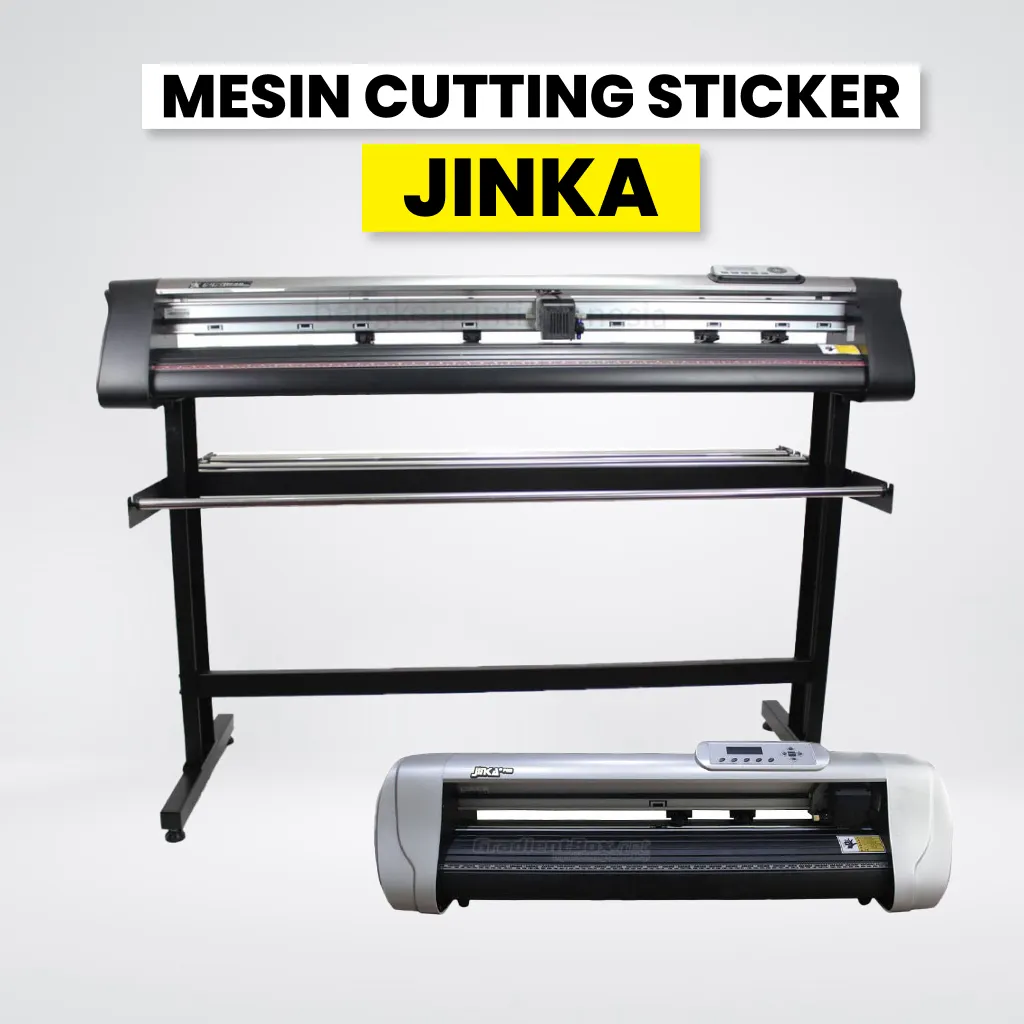 Mesin Cutting Sticker Jinka Dengan Kekuatan Potong Tinggi Dan Kecepatan Potong Cepat.