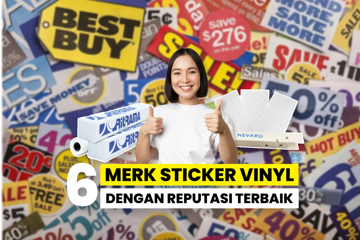 6 Merk Sticker Vinyl Roll Terbaik