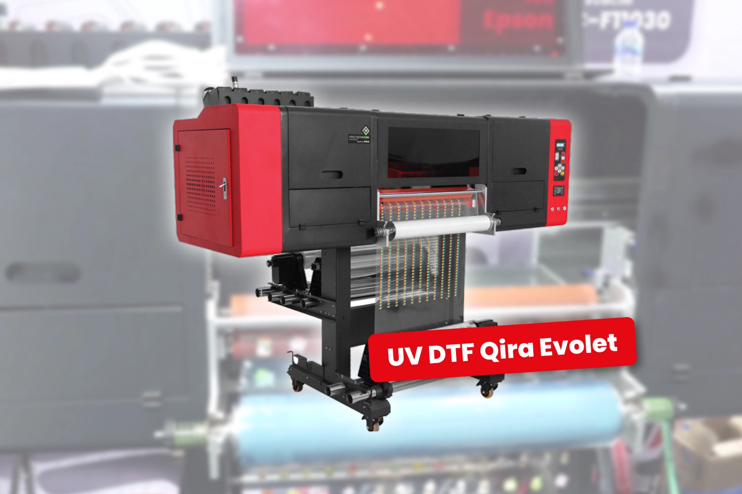 Gambar Printer Uv Dtf Qira Evolet