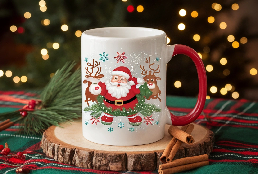 Mug Dengan Tema Natal.