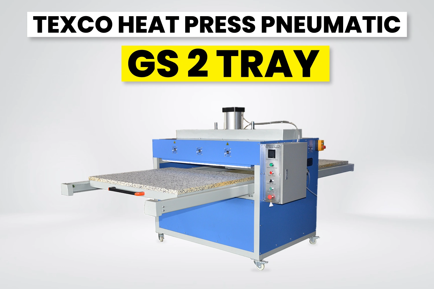 Texco Heat Press Pneumatic Gs 2 Tray