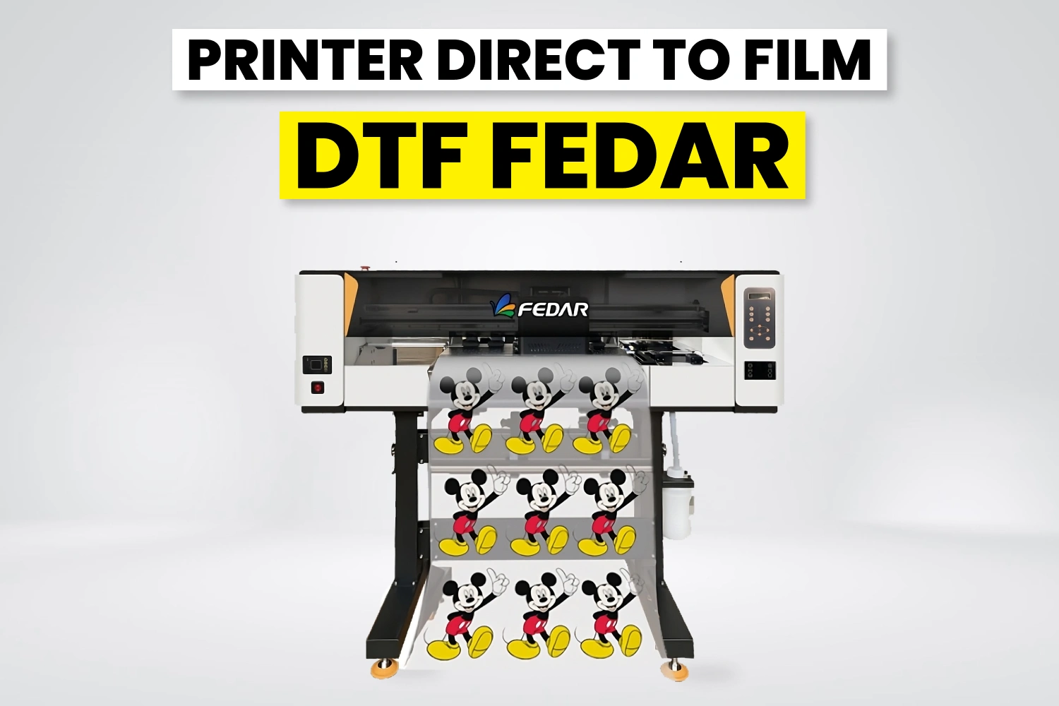 Printer Direct To Film Dtf Fedar