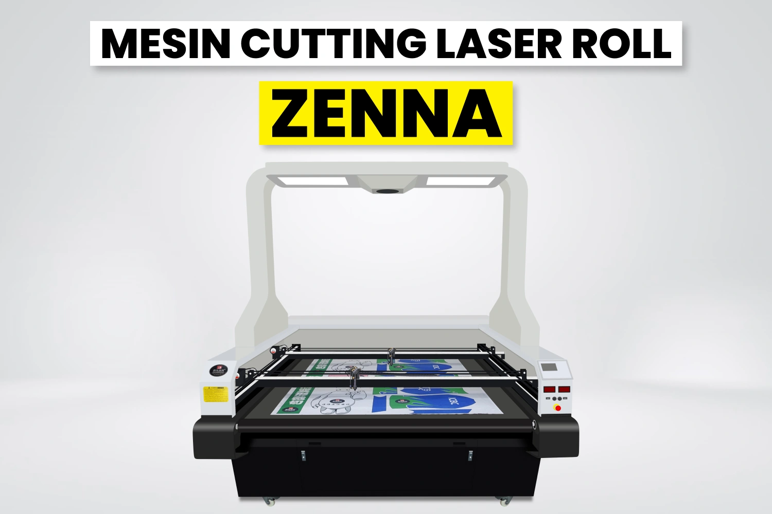 Mesin Cutting Laser Roll Zenna