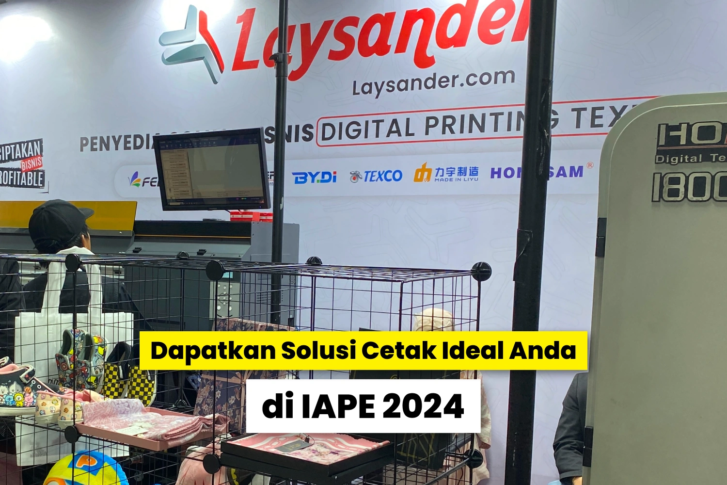 Booth Laysander Di Iape 2024.