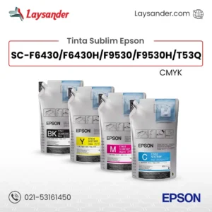 Tinta Sublim Epson SC-F6430 - F6430H - F9530 - F9530H T53Q v1.0 - Laysander